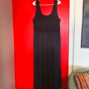 AGB Elegant Black Maxi Dress